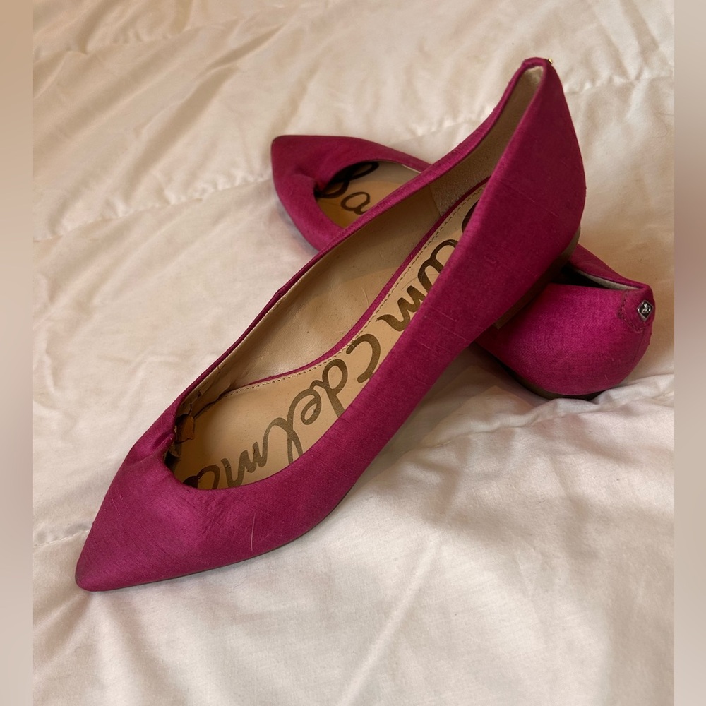 Sam Edelman Women's Hot Pink Flats